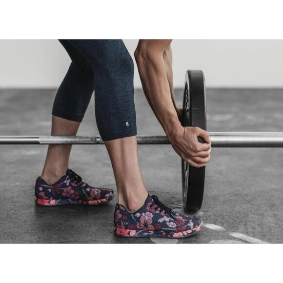 NoBull Project Trainer Sneakers Shoes Navy Cherry Blossom Women’s Sz 9 /Men 7.5 - Picture 9 of 9